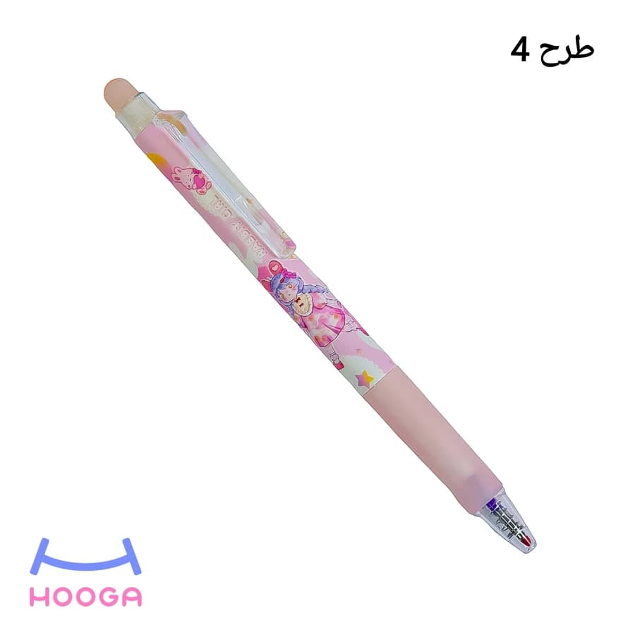 خودکار پاک کن دار طرح دختر شیرینی پز — تصویر ۷