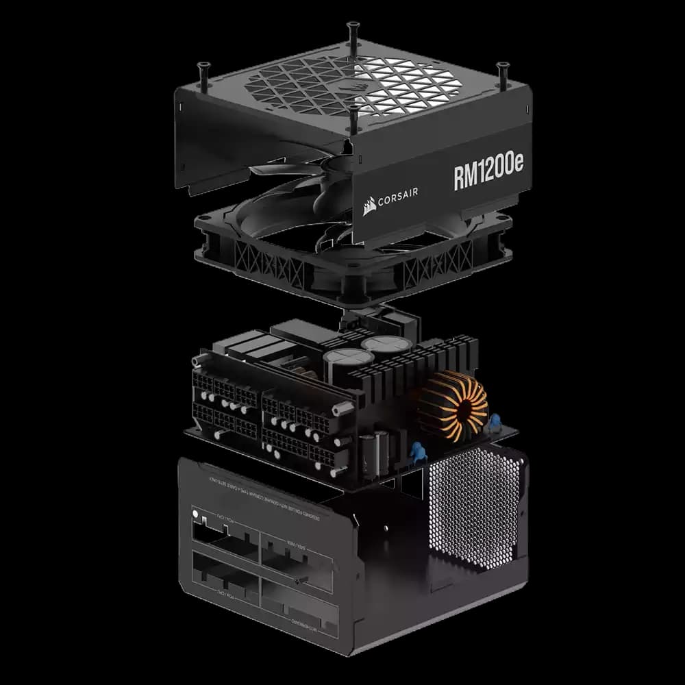 پاور ماژولار کورسیر مدل RM1200e ATX 3.1 1200W — تصویر ۵