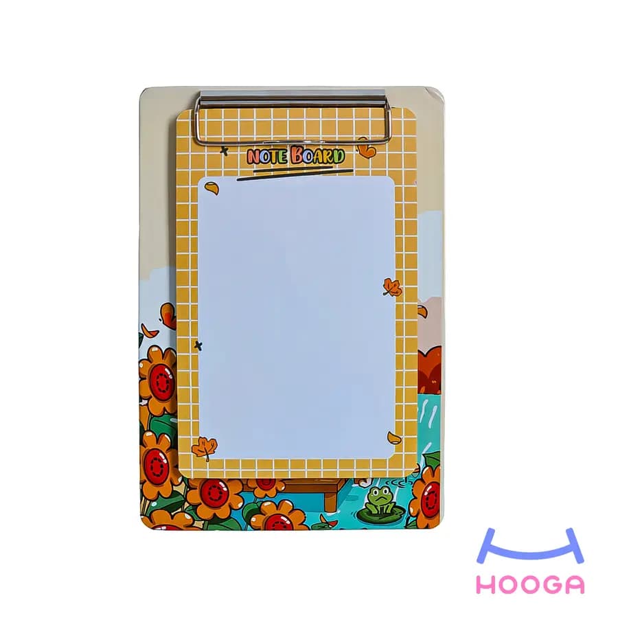ست تخته شاسی و کاغذ یادداشت A5 طرح خرگوش و پاییز — تصویر ۴
