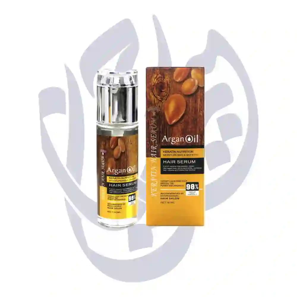 سرم مو و روغن آرگان کراتینه لایتنس Keratin Hair حجم 100 میلی لیتر