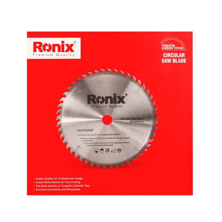 تیغ اره الماسه چوب رونیکس 180×42 مدل RH-5102 — تصویر ۳