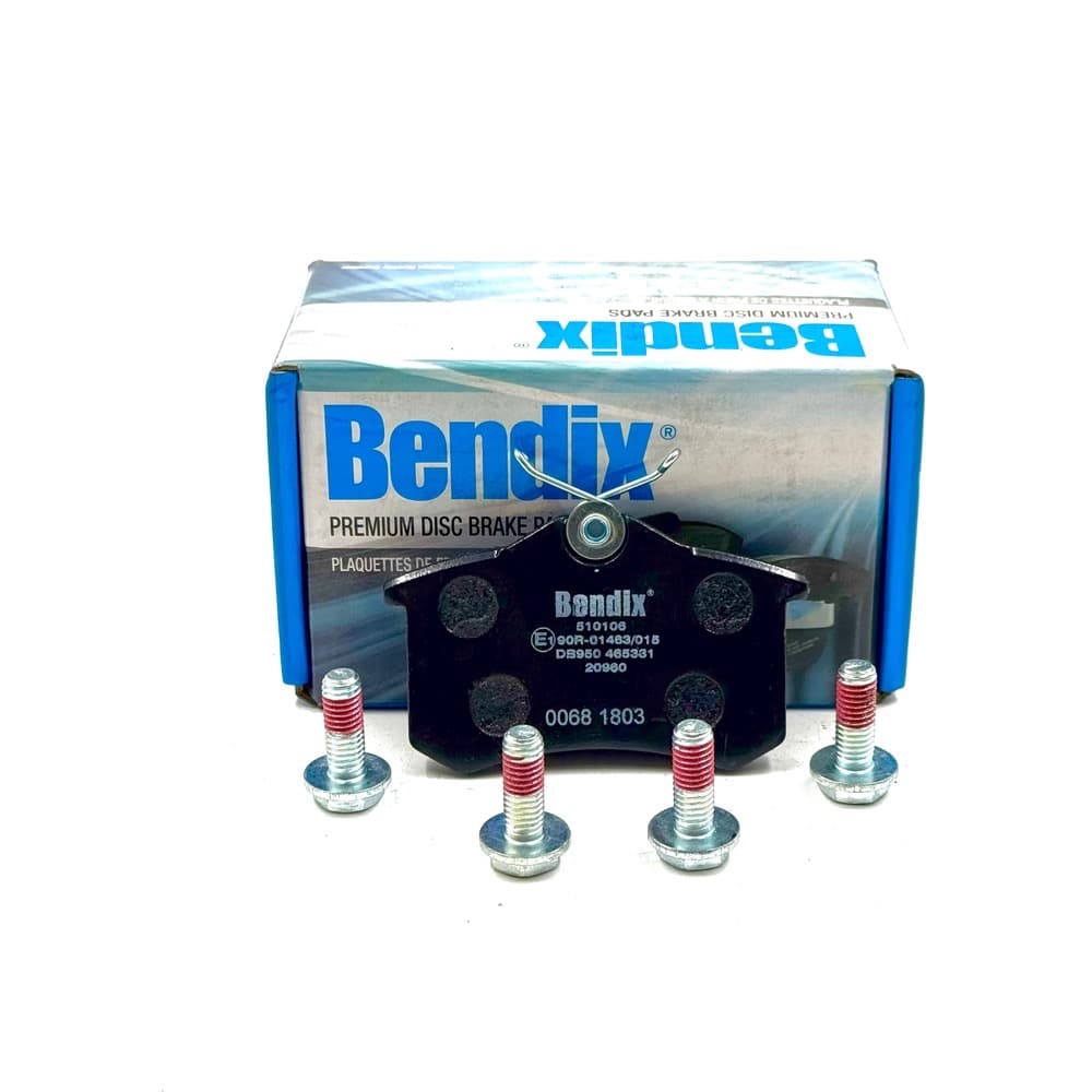 لنت ترمز عقب پژو پارس ELX برند بندیکس اصلی فرانسه Bendix