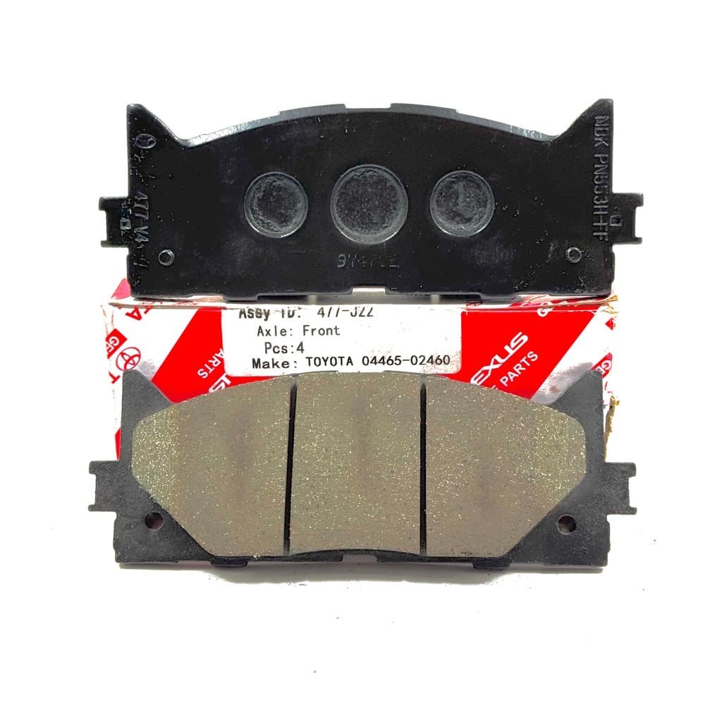 لنت ترمز جلو تویوتا آریون برند تویوتا جنیون پارت اصلی TOYOTA GENUINE PARTS — تصویر ۳
