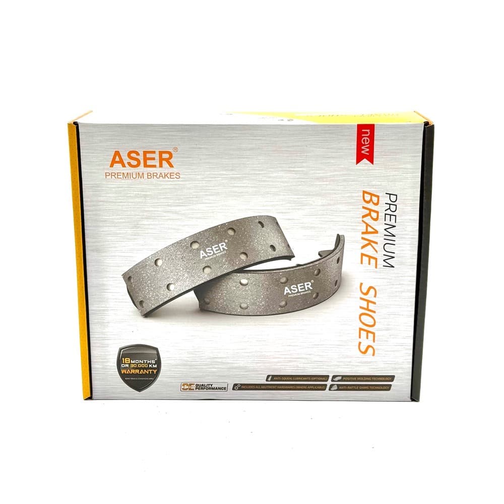 لنت ترمز عقب کفشکی برلیانس H230 برند ایسر سرامیکی ASER — تصویر ۳