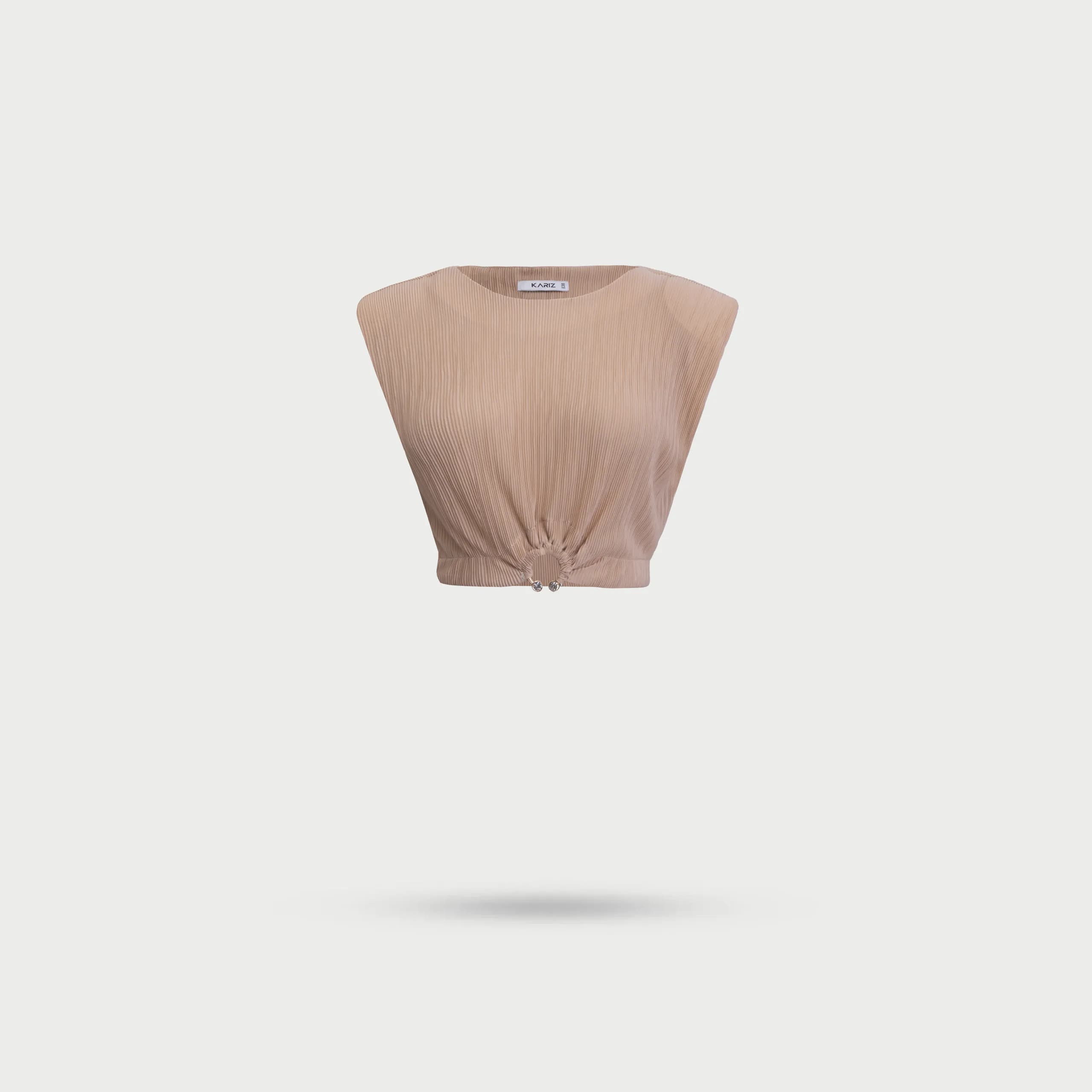 تاپ شلوار کمر حلقه دار مدل 220127 — تصویر ۳
