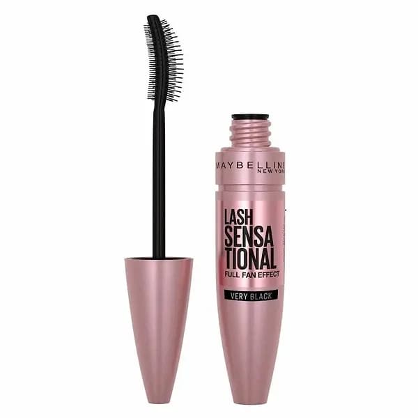 ریمل لش سنسشیال Very Black میبلین