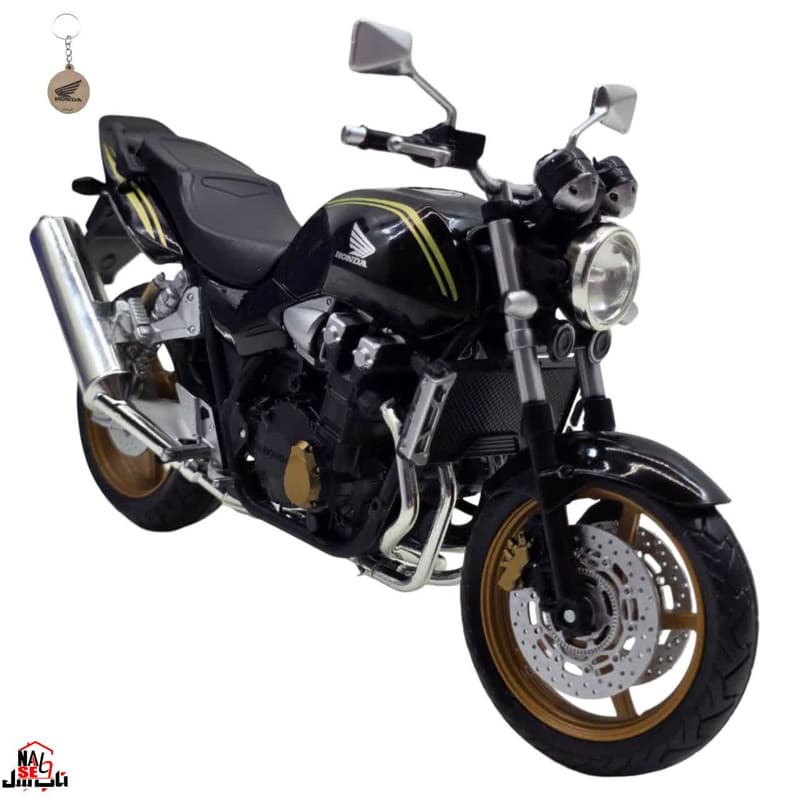ماکت موتور ناب سل مدل هوندا سی بی HONDA CB1300SF AUTOMAXX به همراه جاسوییچی NAAB002 — تصویر ۶