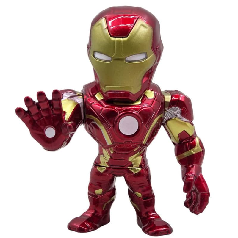 فیگور جادا مدل مرد آهنی تمام فلز ارتفاع 10سانتی متر IRON MAN به همراه جاسوییچی