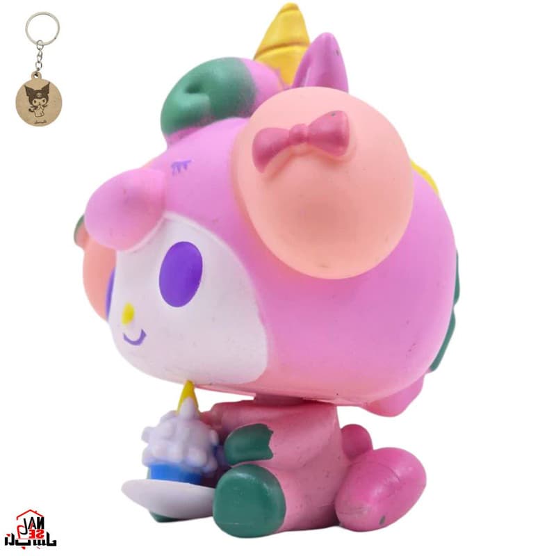 فیگور ناب سل مدل فانکو پاپ ملودی کد MY MELODY61 NAAB001 ارتفاع 8 سانتی متر به همراه جاسوییچی — تصویر ۲