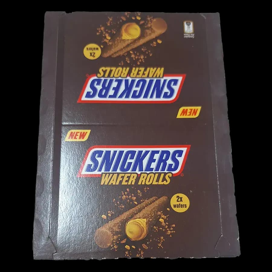 شکلات اسنیکرز ویفر رولی 24 گرمی (SNICKERS) بسته 12 عددی — تصویر ۲
