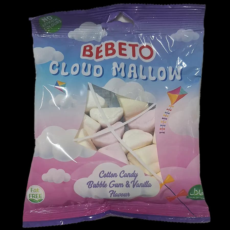 مارشمالو ببتو مدل ابری (Cloud Mallow) 60 گرمی