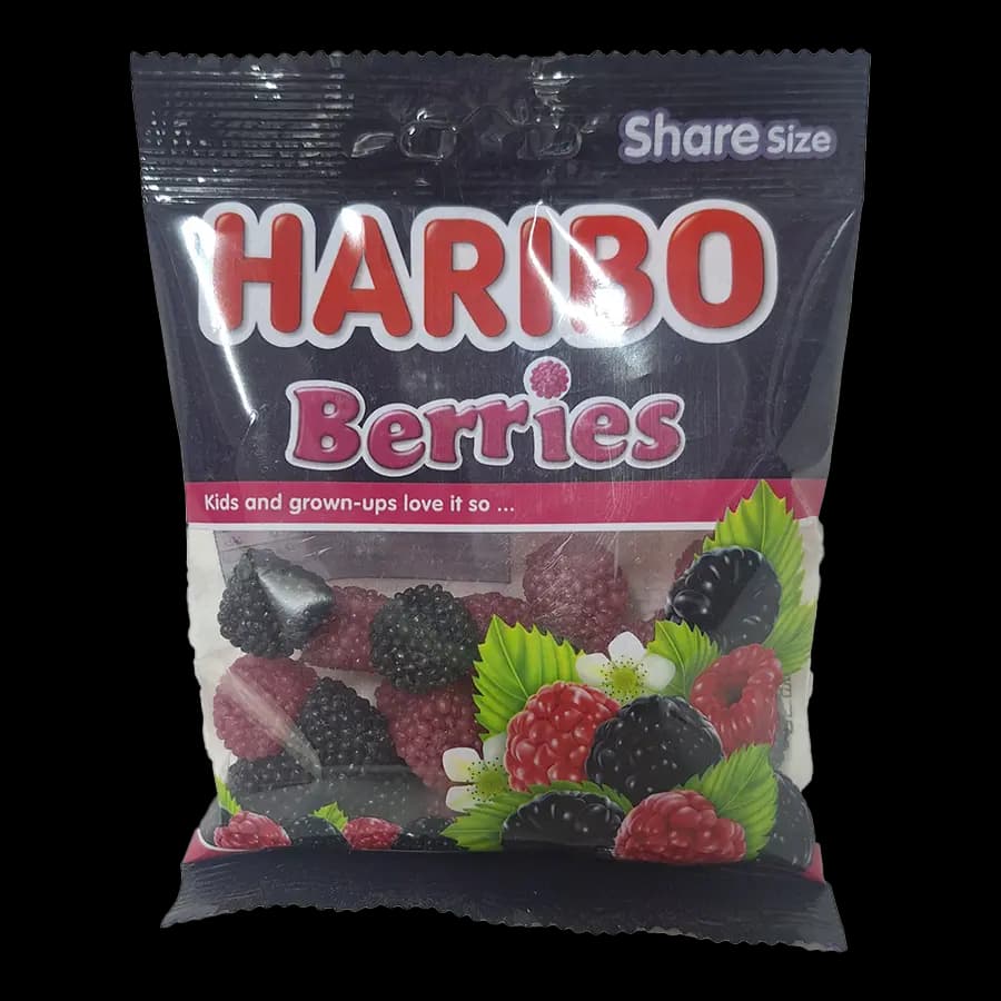پاستیل هاریبو 80 گرمی مدل توت ها (Berries)