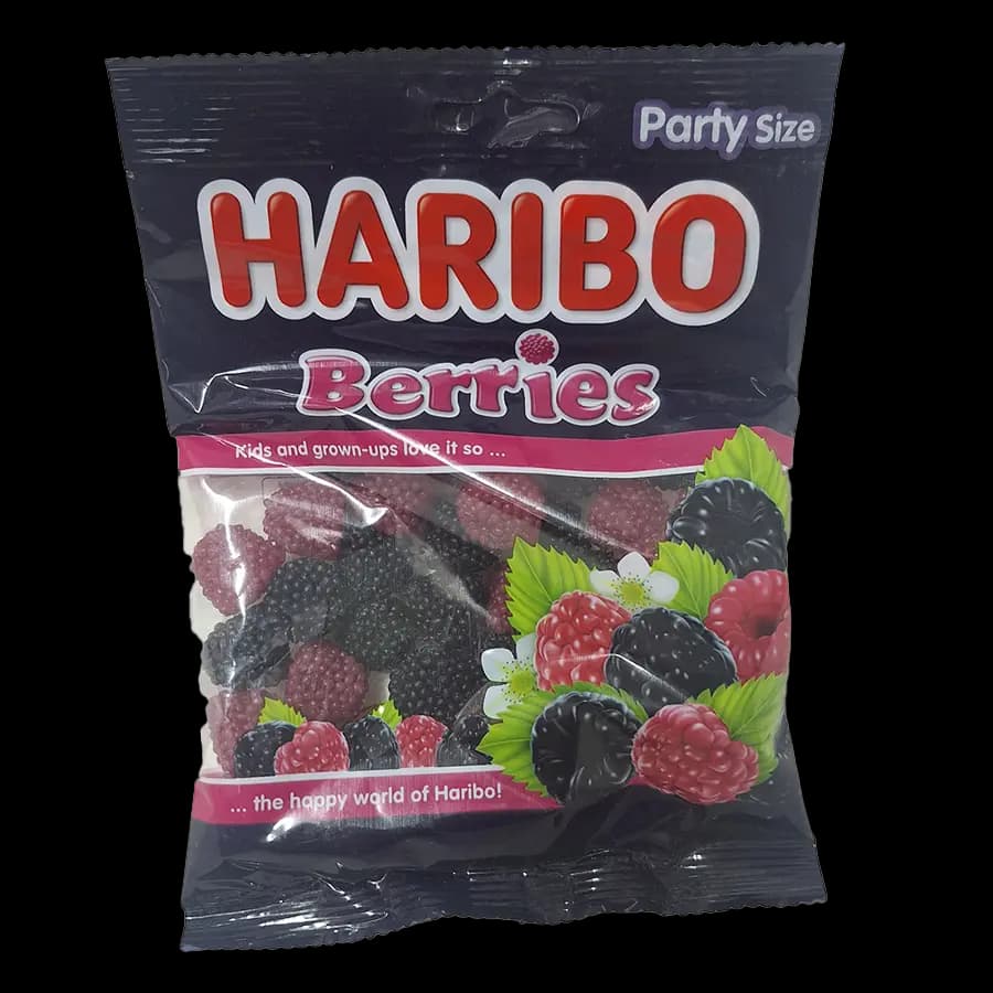 پاستیل هاریبو 160 گرمی مدل توت ها (Berries)