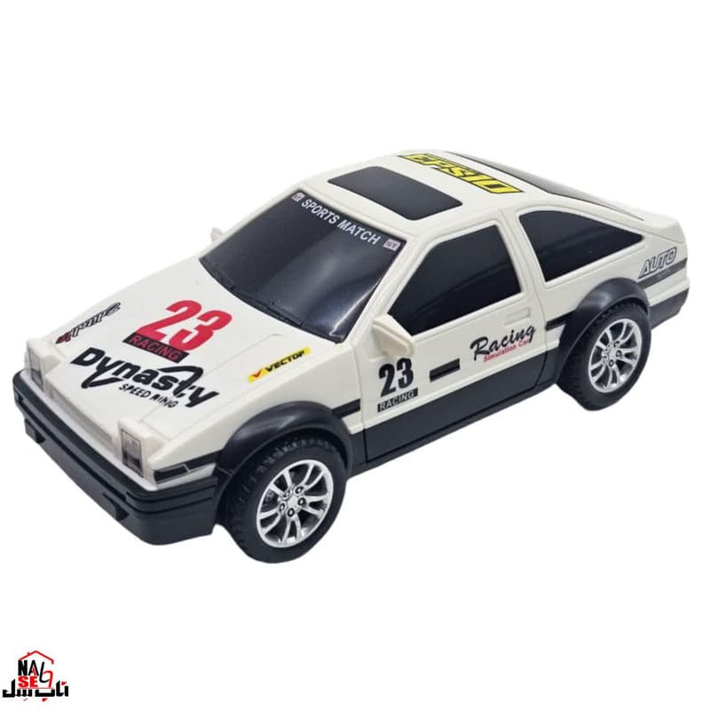 ماشین بازی ناب سل مدل تویوتا کرولا دریفت باتری خور اسپرت موزیکال چراغدار مسابقه ای DRIFTING CAR — تصویر ۴