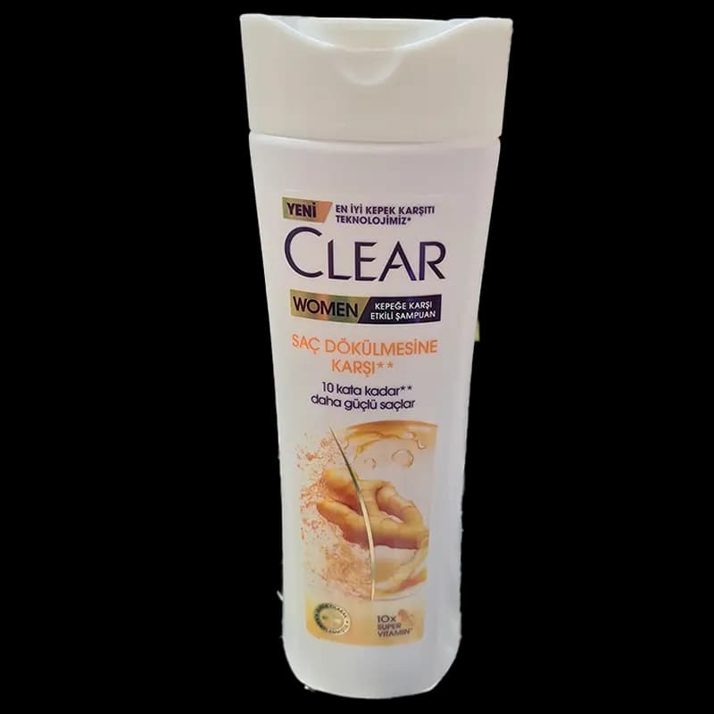 شامپو زنانه کلیر ضد ریزش با عصاره زنجبیل و ویتامینهای تقویتی (CLEAR Women) 350 میل — تصویر ۲