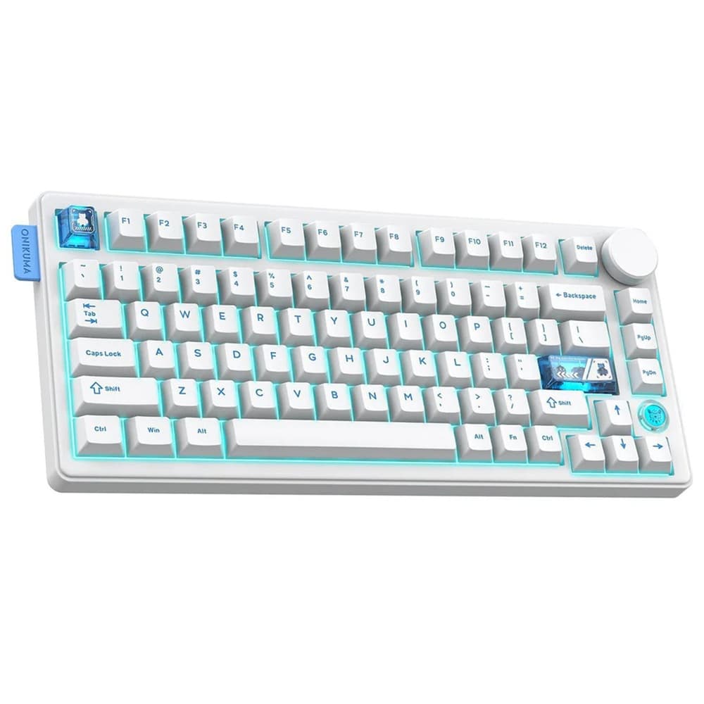 کیبورد گیمینگ اونیکوما مدل MT706 WHITE SPECIAL SWITCH WLS — تصویر ۶