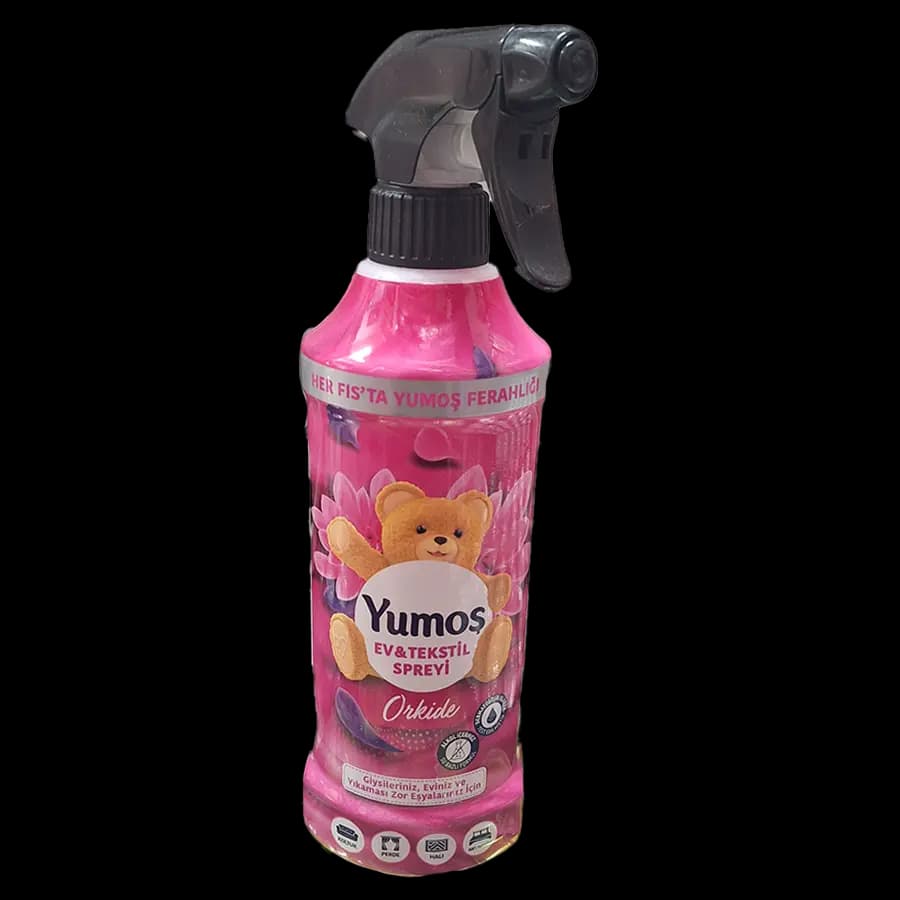 اسپری خوشبو کننده هوا یوموش (yomus) رایحه گل ارکیده (Orkide) 450 میلی لیتری — تصویر ۲