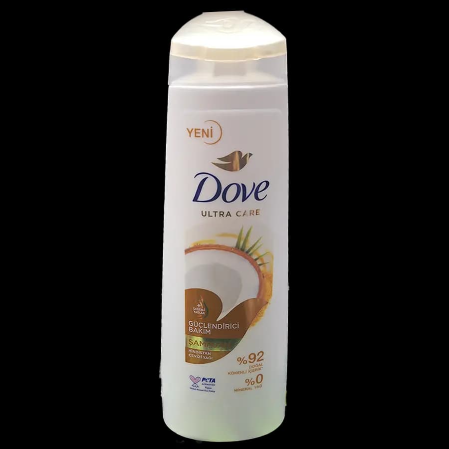شامپو ضد ریزش داو (Dove) حاوی روغن نارگیل(Ultra Care Güçlendirici Bakım) حجم 400 میل