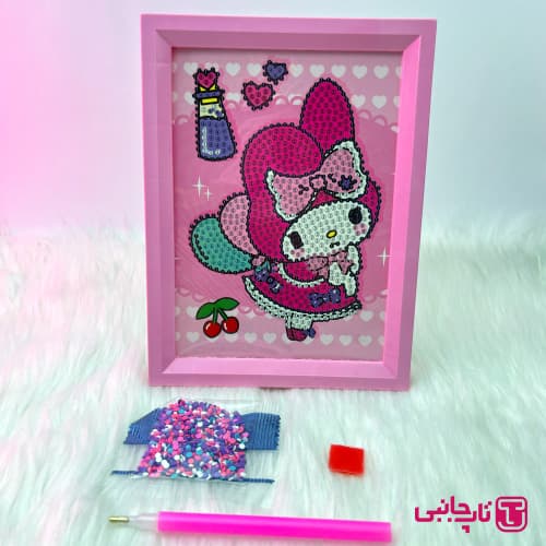بازی آموزشی مدل ساخت تابلو نقاشی الماسی طرح کرومی A168-H8 — تصویر ۳