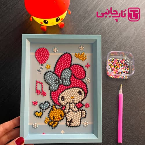 بازی آموزشی مدل ساخت تابلو نقاشی الماسی طرح کرومی A168-H6 — تصویر ۴