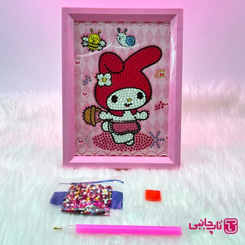 بازی آموزشی مدل ساخت تابلو نقاشی الماسی طرح کرومی A168-H6 — تصویر ۳