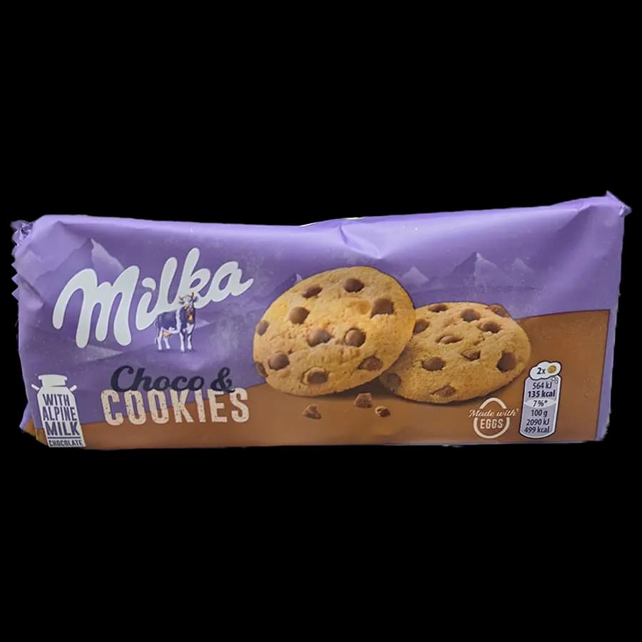 کوکی شکلاتی میلکا (Choco & chookies) 135 گرمی