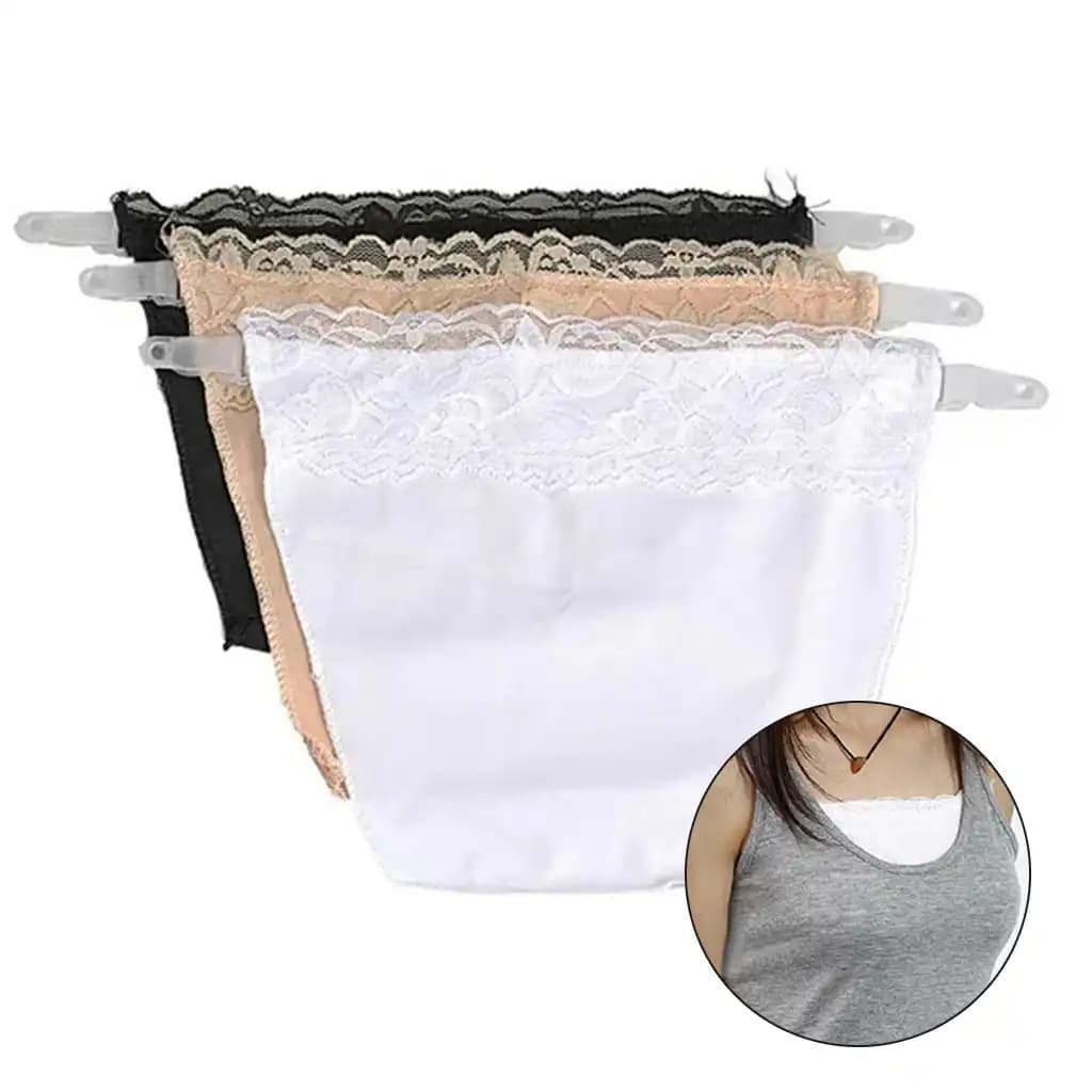 یقه پوش 3 عددی مدل Cami Secret کد555