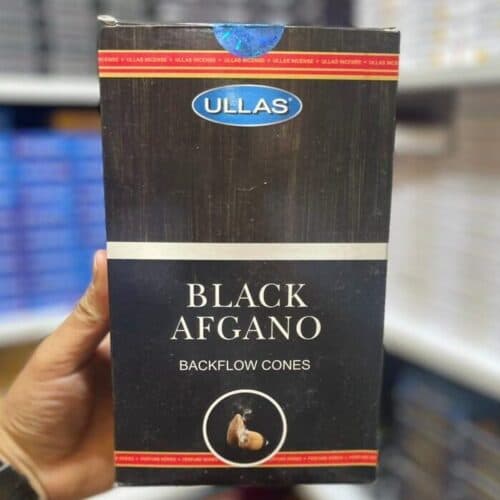 فروش عمده پک 12 عددی عود آبشاری بلک افغان BLACK AFGANO برند اولاس (ULLAS)