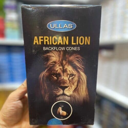 فروش عمده پک 12 عددی عود آبشاری شیر افریقاییAFRICAN LION برند اولاس (ULLAS) — تصویر ۲