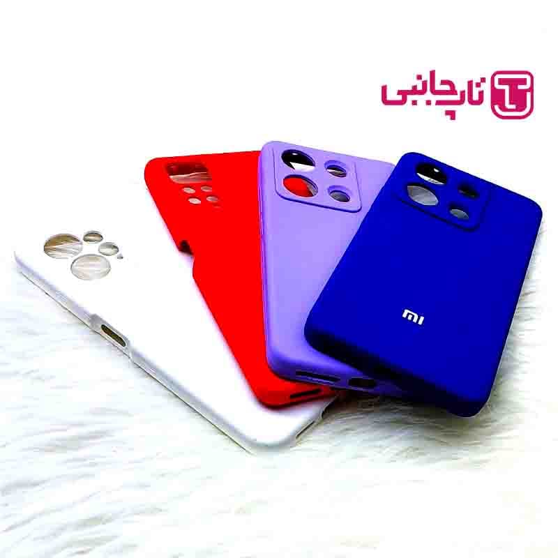 قاب اورجینال سیلیکونی|پاک کنی| مدل گوشی شیائومی REDMI 13 — تصویر ۵