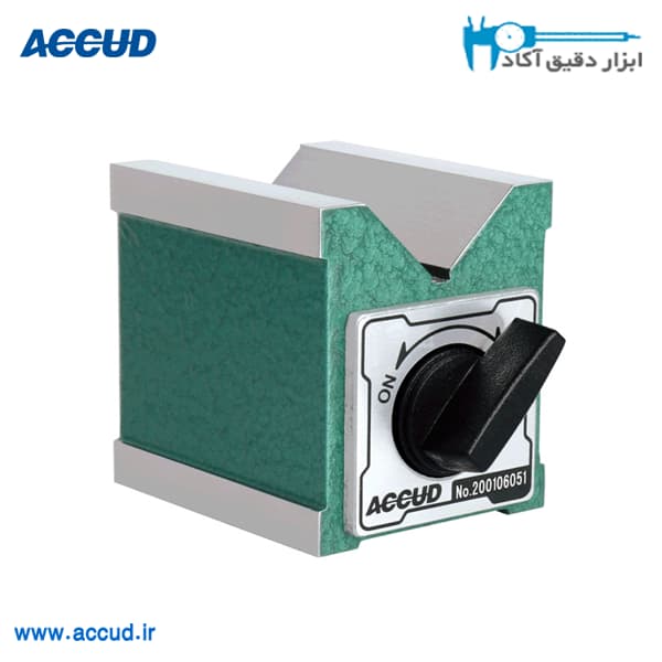 وی بلاک مگنتی 44-6 میلی متر Accud (اکود با گارانتی شرکتی) مدل 633-044-01 — تصویر ۲