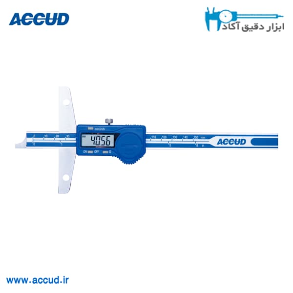 عمق سنج دیجیتال سوراخ دار 30 سانتی متر Accud (اکود با گارانتی شرکتی) مدل 191-012-11