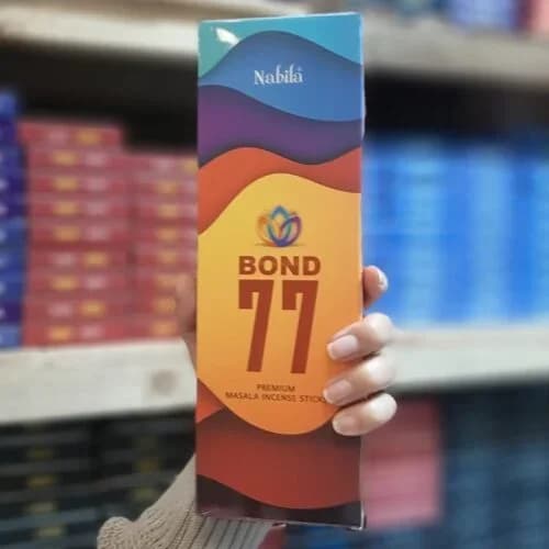 عود خوشبو کننده شاخه ای نابیلا Nabila مدل باند 77 ( بوند 77 ) Bond 77 — تصویر ۳