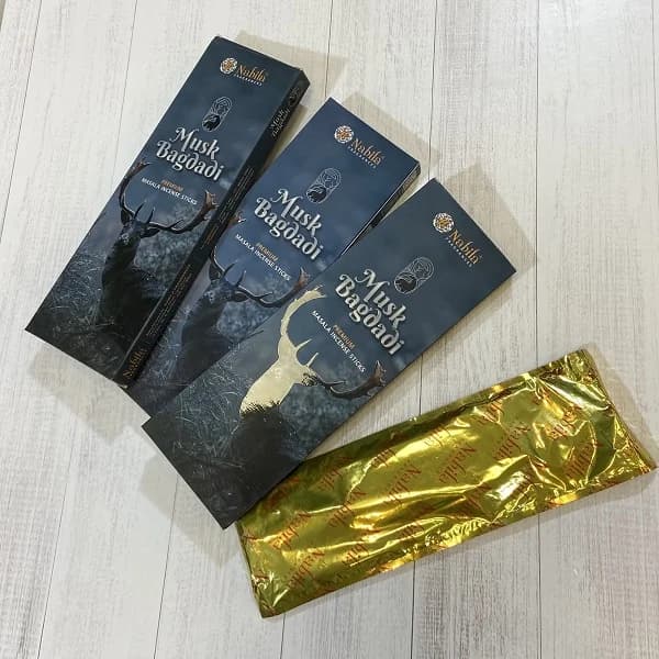 عود دست ساز نابیلا nabila مدل مشک بغدادی MUSK BAGDADI — تصویر ۳