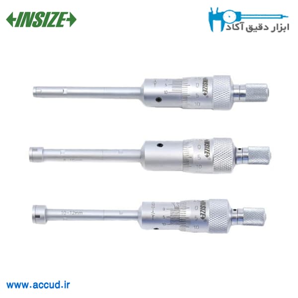 ست میکرومتر داخل سه فک 12-6 میلی متر INSIZE (با گارانتی رسمی شرکت اینسایز) مدل 3227-123