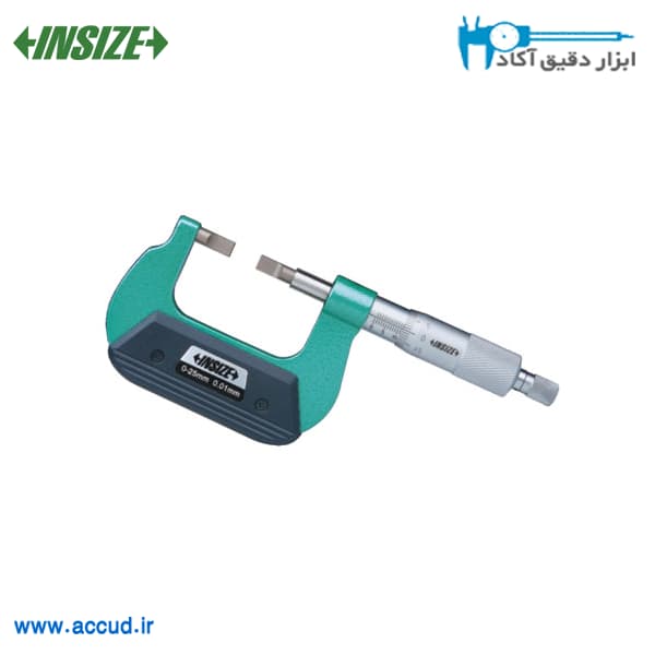 میکرومتر فک تیغه ای 75-50 میلی متر INSIZE (با گارانتی رسمی شرکت اینسایز) مدل 3232-75 — تصویر ۲