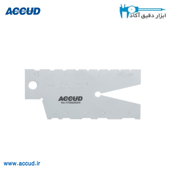 گیج زاویه مخصوص دنده 29 درجه ACME (اکود با گارانتی شرکتی) Accud مدل 927-008-01