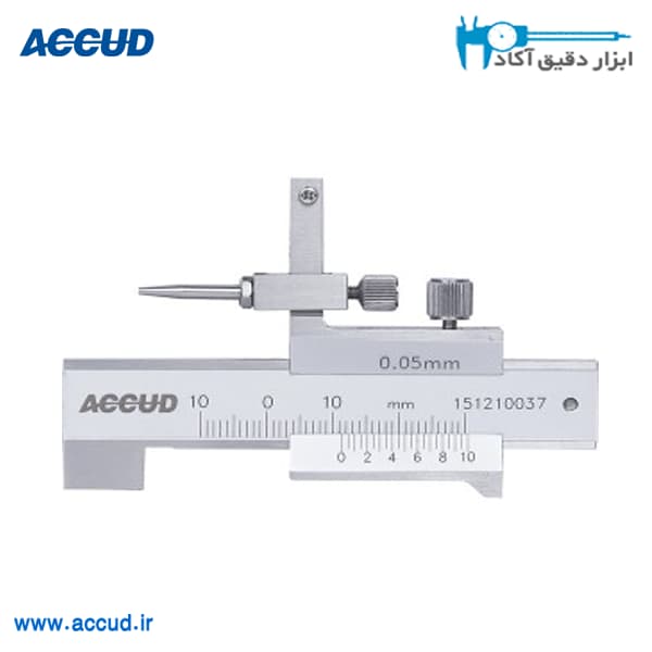 ارتفاع سنج دو سطح 10-0 میلیمتر Accud (اکود با گارانتی شرکتی) مدل 998-010-11