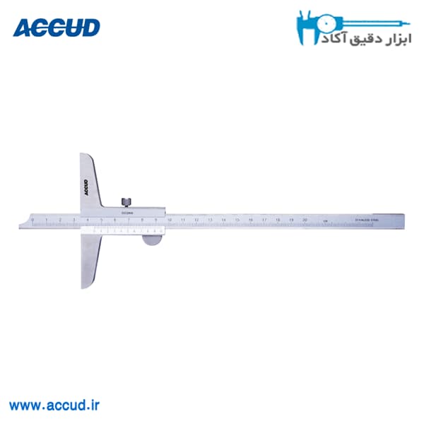 عمق سنج ورنیه 50 سانتی متر Accud (اکود با گارانتی شرکتی) مدل 177-020-11