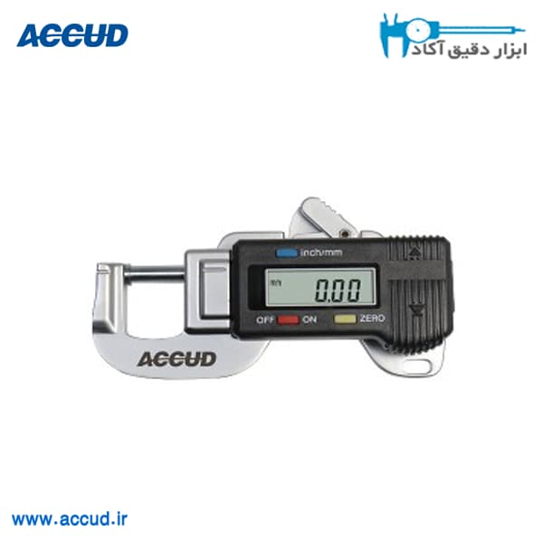 ضخامت سنج اسنپ مهندسی 12.7-0 میلی متر Accud (اکود با گارانتی شرکتی) مدل 432-012-11 — تصویر ۲
