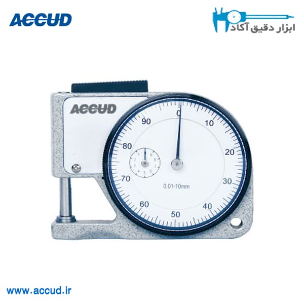 ضخامت سنج مهندسی 10میلیمتر دقت 0.01 Accud (اکود با گارانتی شرکتی) مدل 447-010-11 — تصویر ۲