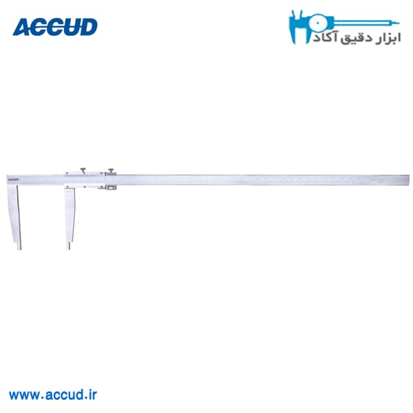 کولیس ورنیه 60 سانتی متر فک 15 سانتی متر Accud (اکود با گارانتی شرکتی) مدل 126-024-11