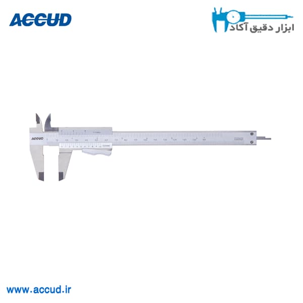 کولیس ضامن دار 20 سانتی متر Accud (اکود با گارانتی شرکتی) مدل 124-008-12