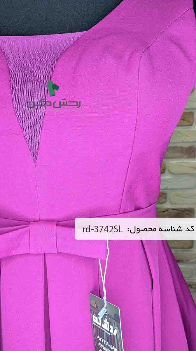 لباس مجلسی عروسکی کوتاه زنانه دست دوم — تصویر ۲