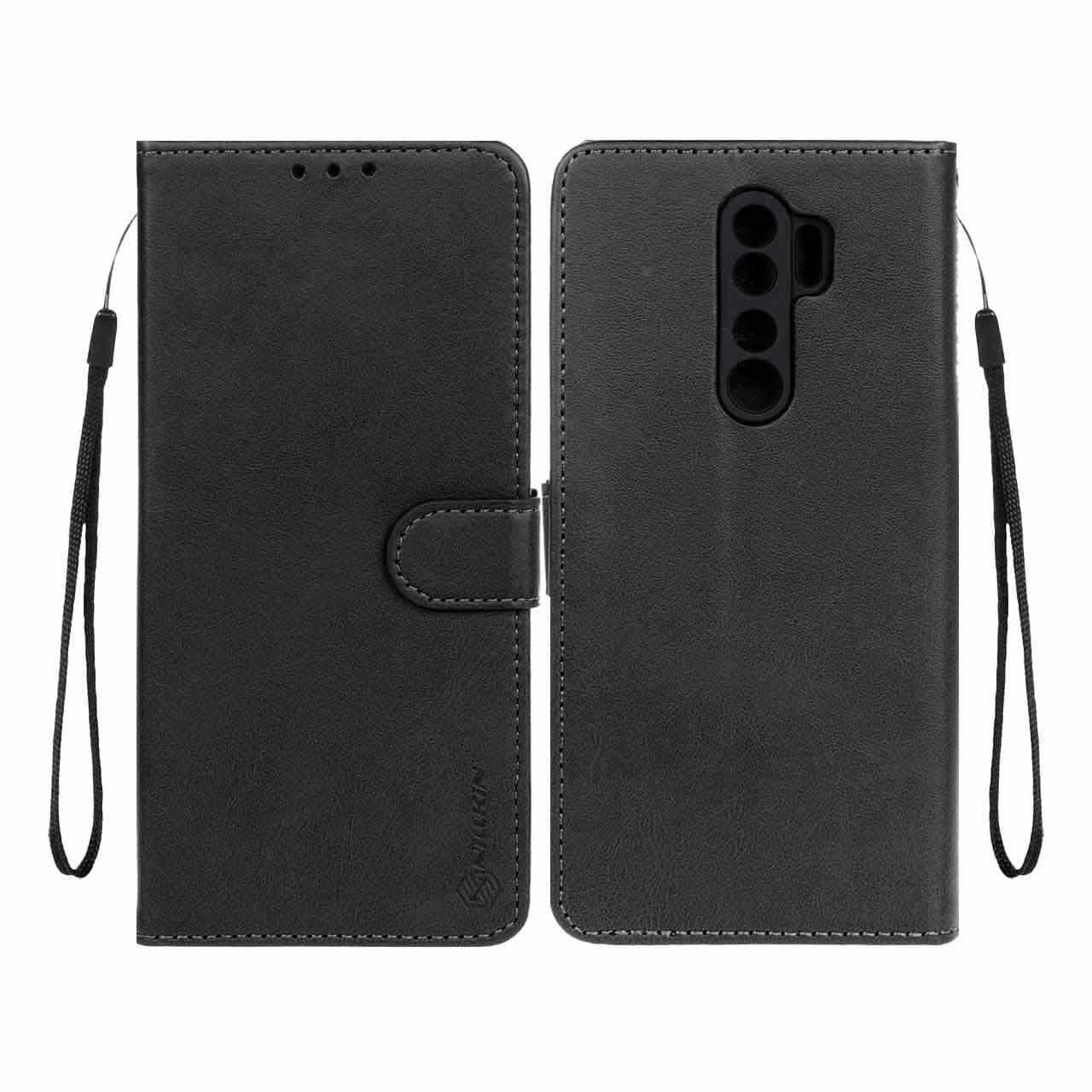 کیف چرمی کلاسوری جا کارتی موبایل مگنتی مدل Xiaomi Redmi Note 8 Pro -کد2798