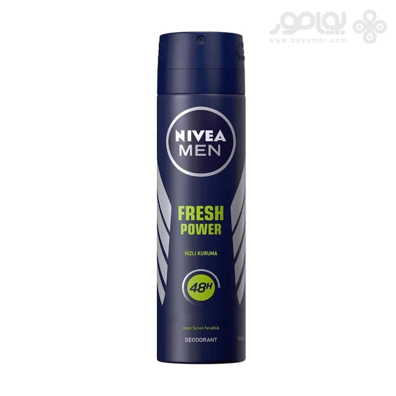 اسپری ضد تعریق مردانه نیوا مدل ‌fresh power حجم 150 میل — تصویر ۲