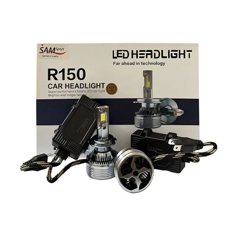 هدلایت R150 مدل 150W توان روشنایی 10000LM برند سام اسپرت — تصویر ۳