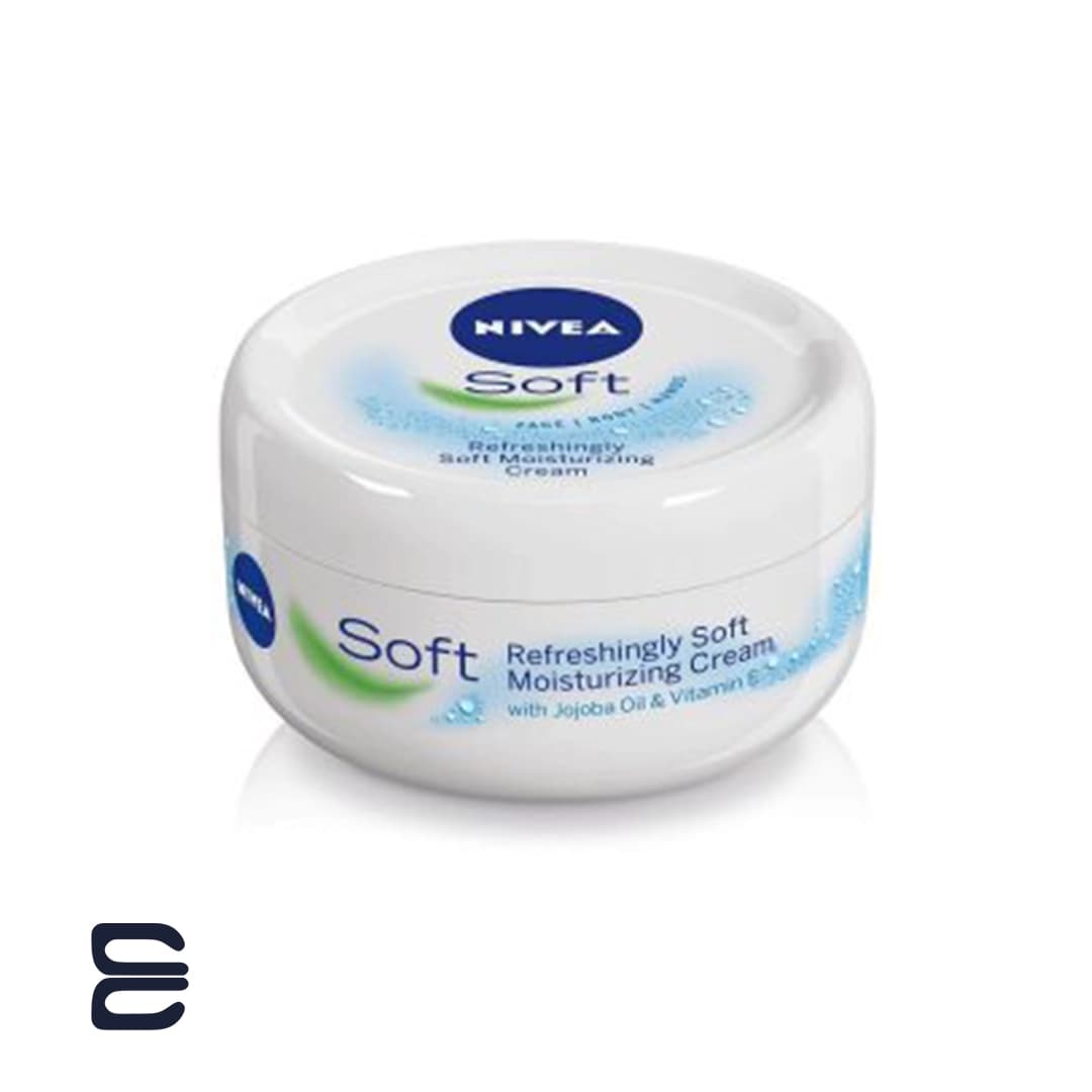 کرم نرم کننده و مرطوب کننده نیوا سافت NIVEA soft حجم 200 میلی لیتر