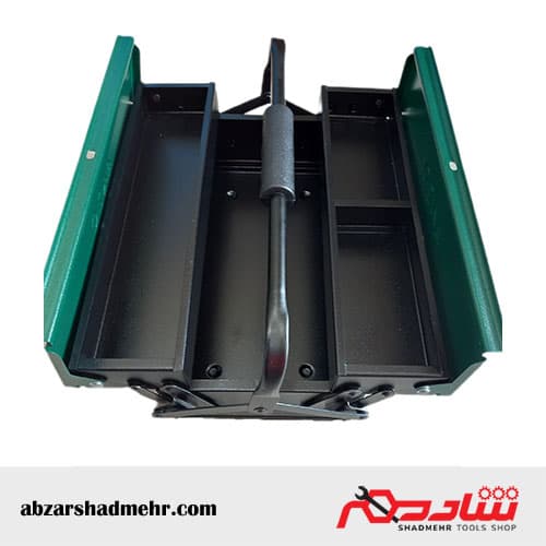 جعبه ابزار فلزی 40 سانتی دو طبقه