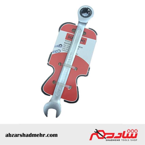 آچار یکسر رینگی جغجغه سایز 10 میلیمتر